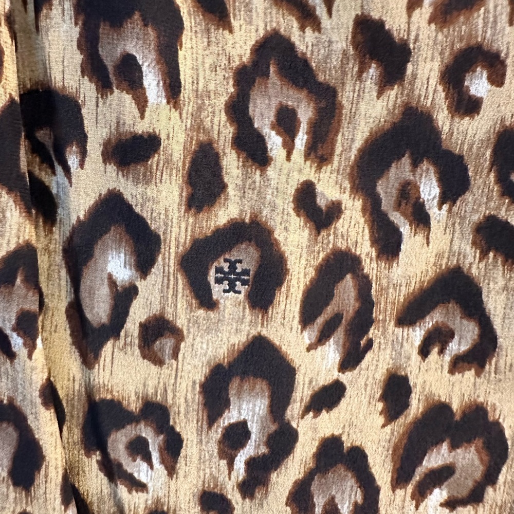 Tory Burch Leopard Print Women’s Blouse